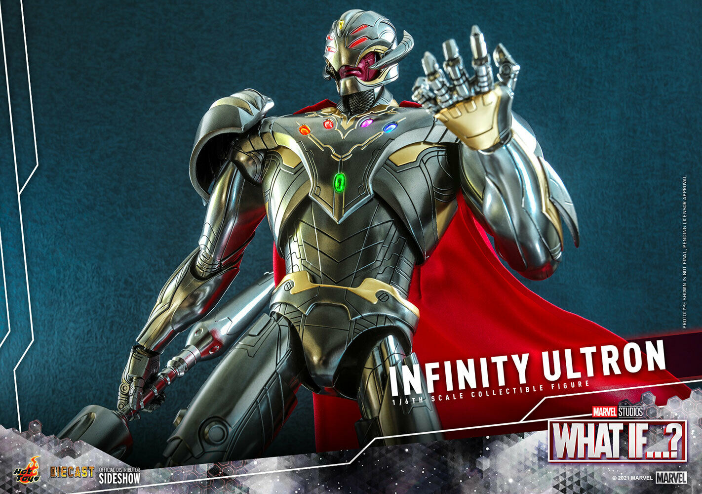 Hot Toys Infinity Ultron What If? Marvel 1/6 Scale Figure Sideshow